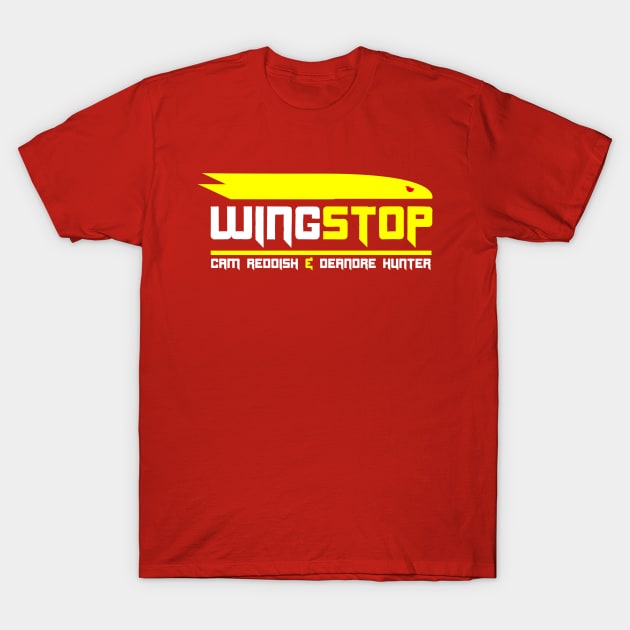 Wing Stop - Cam Reddish and Deandre Hunter T-Shirt by TheBasketballFranchise